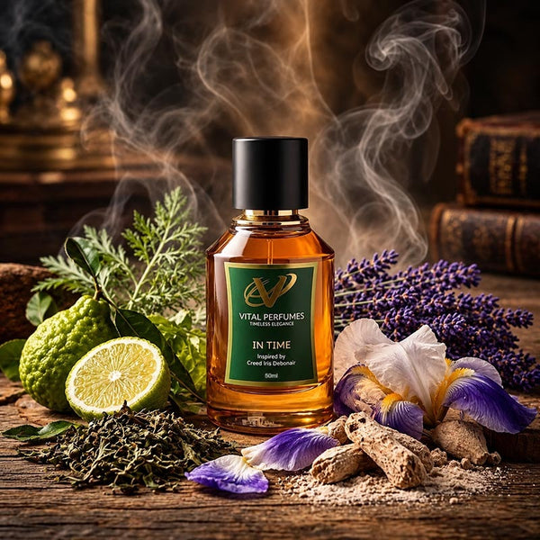 IN TIME – Inspired by Creed Iris Debonair.